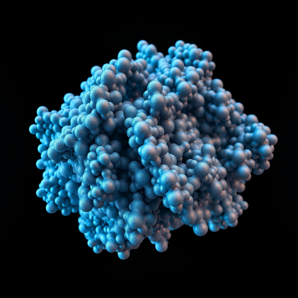 3D visualization of latent space showing clusters of video representations with motion vectors and appearance features highlighted in cyan and blue gradients against a dark background