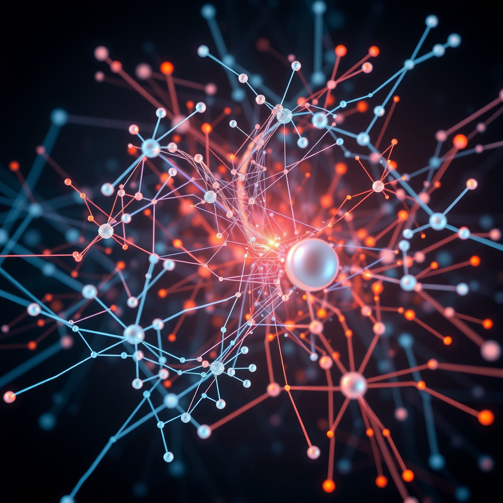 Futuristic visualization showing emerging research directions including neural latent manipulation, hierarchical representations, and cross-modal latent spaces with interconnected nodes and flowing data streams